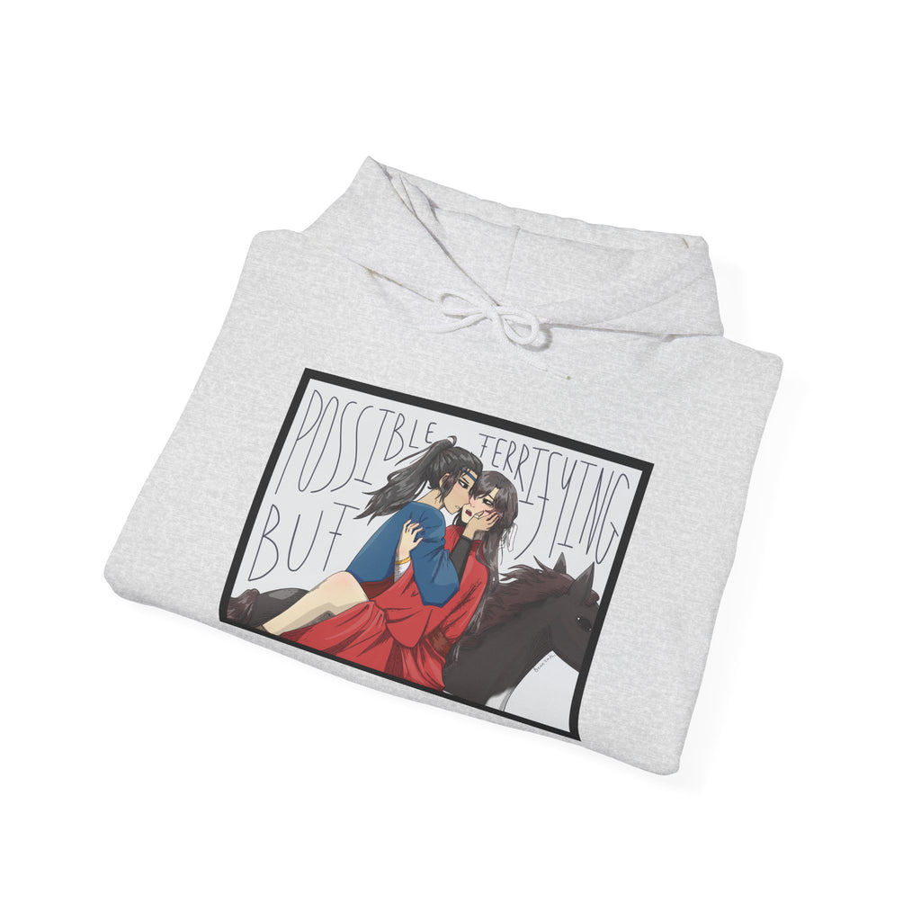 Possible But Terrifying Hooded Sweatshirt