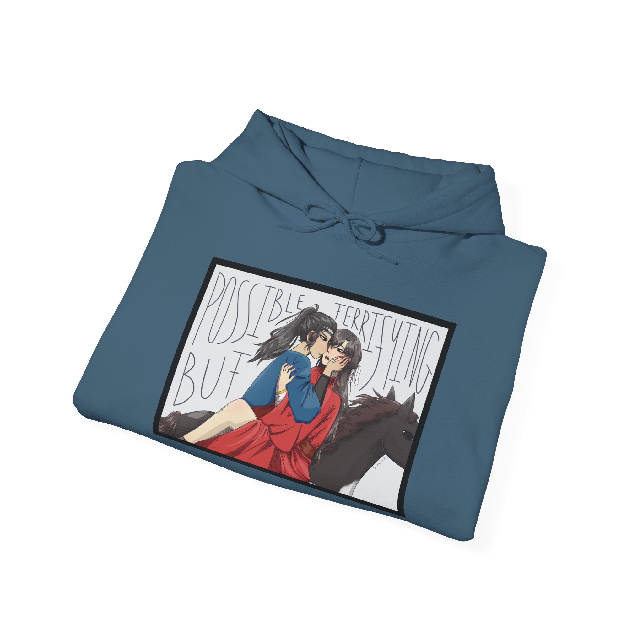 Possible But Terrifying Hooded Sweatshirt