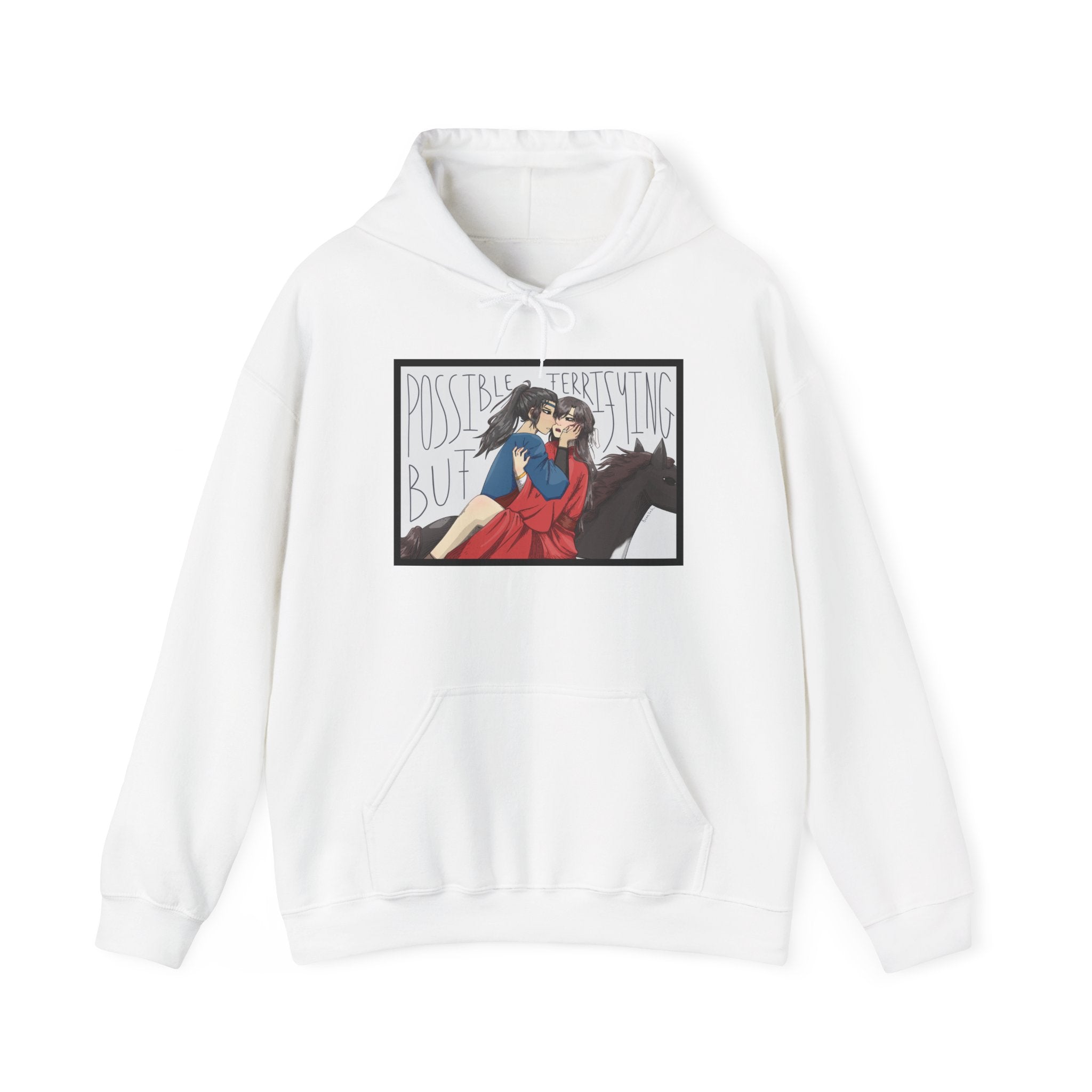 Possible But Terrifying Hooded Sweatshirt