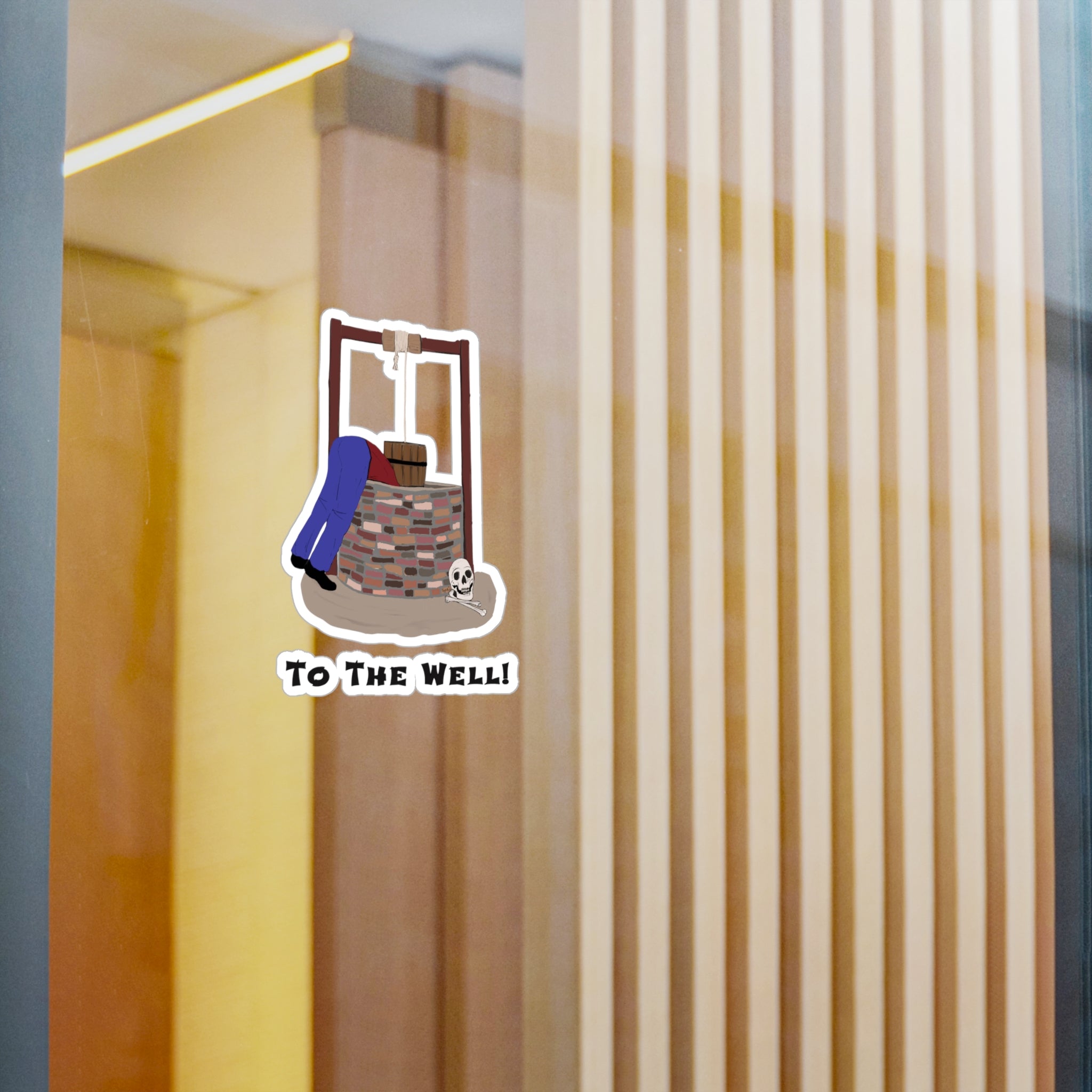 To the Well Sticker