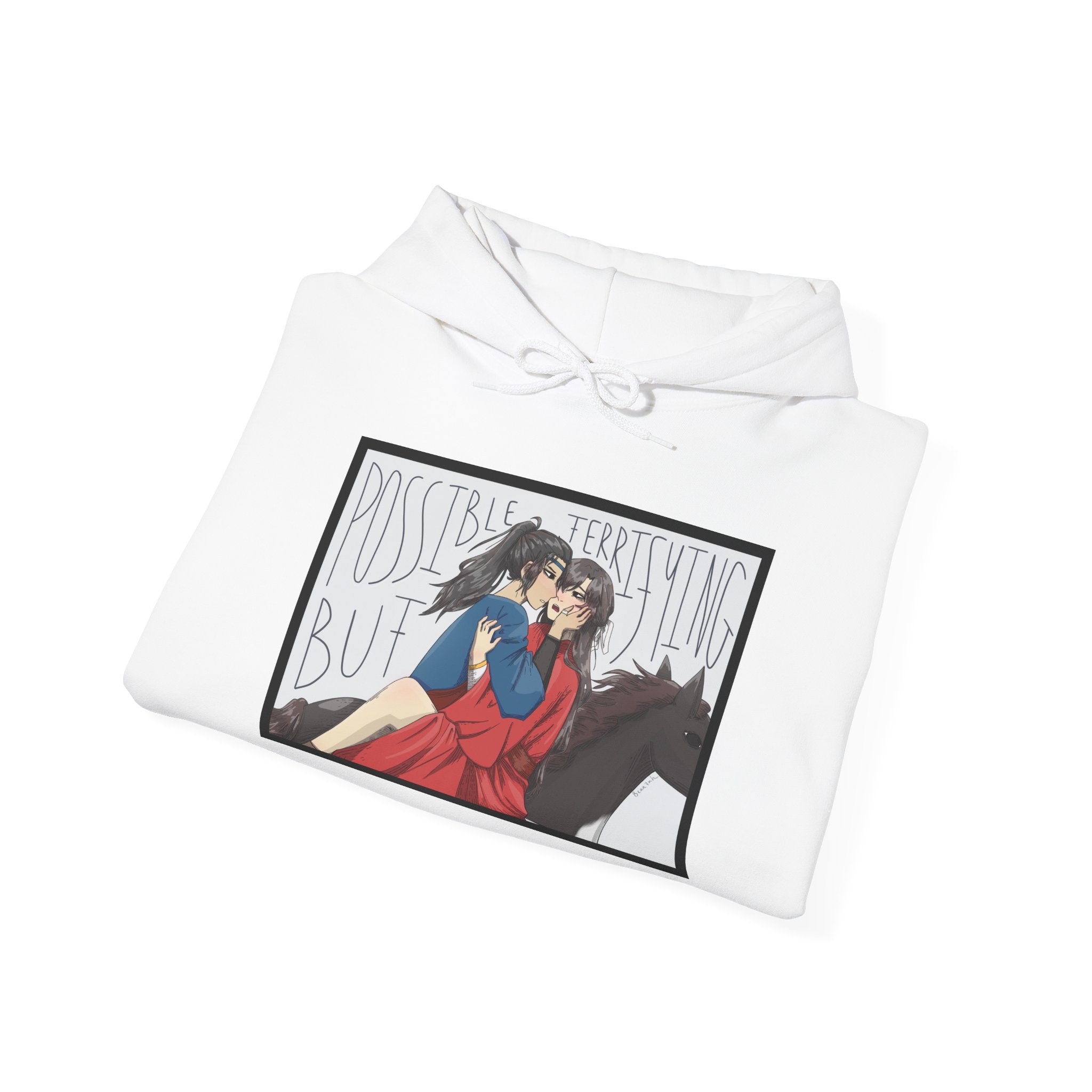 Possible But Terrifying Hooded Sweatshirt